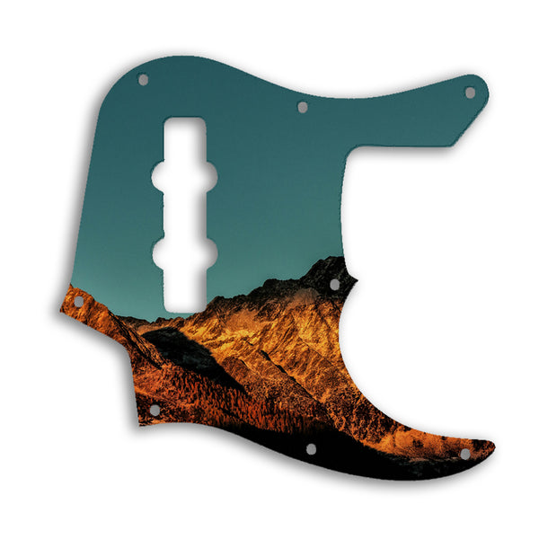 Fender Jazz Bass Longhorn 22 Fret Custom Pickguard Scratchplate NIGHT Design