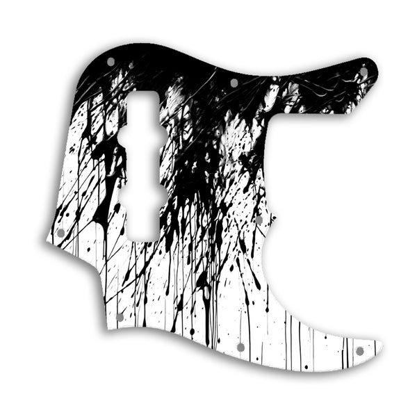 Fender Jazz Bass Longhorn 22 Fret Custom Pickguard Scratchplate PAINT Design