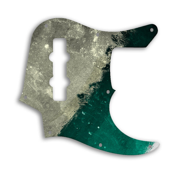 Fender Jazz Bass Longhorn 22 Fret Custom Pickguard Scratchplate PAINT Design