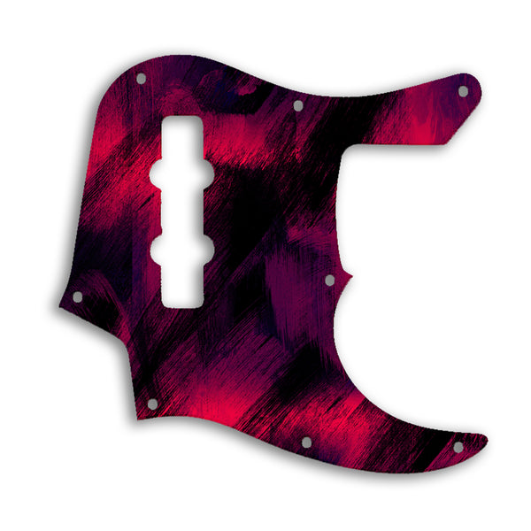 Fender Jazz Bass Longhorn 22 Fret Custom Pickguard Scratchplate PAINT Design