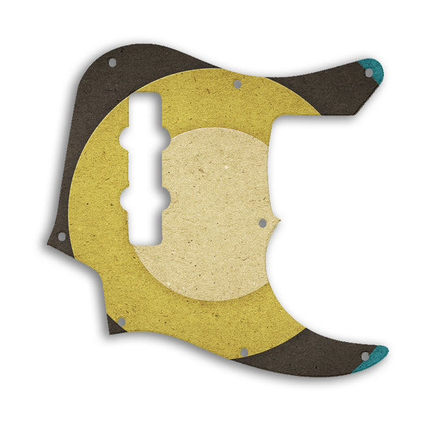 Fender Jazz Bass Longhorn 22 Fret Custom Pickguard Scratchplate RETRO Design