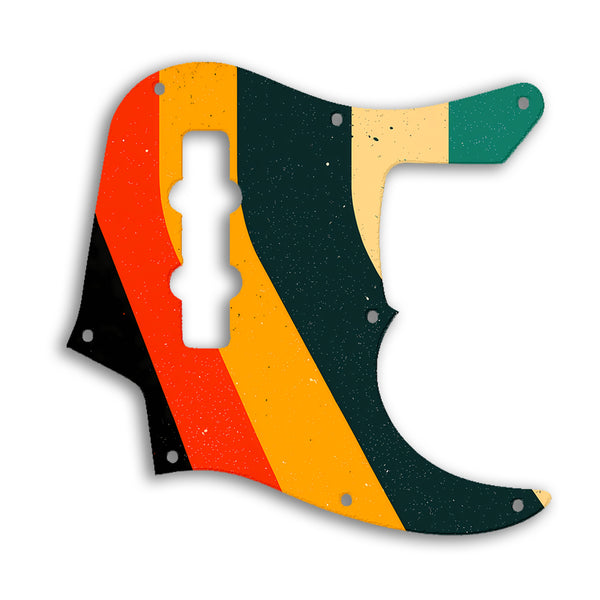 Fender Jazz Bass Longhorn 22 Fret Custom Pickguard Scratchplate RETRO Design