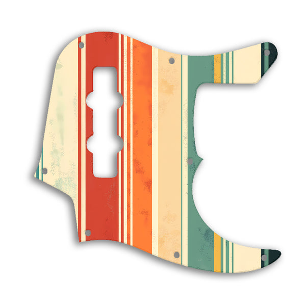 Fender Jazz Bass Longhorn 22 Fret Custom Pickguard Scratchplate RETRO Design