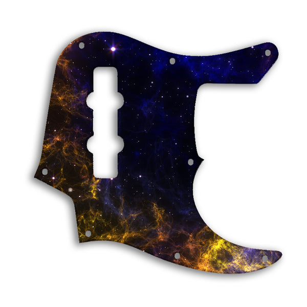 Fender Jazz Bass Longhorn 22 Fret Custom Pickguard Scratchplate SPACE Design