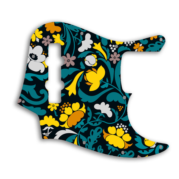 Fender Jazz Bass Mexican Custom Pickguard Scratchplate Folk Design