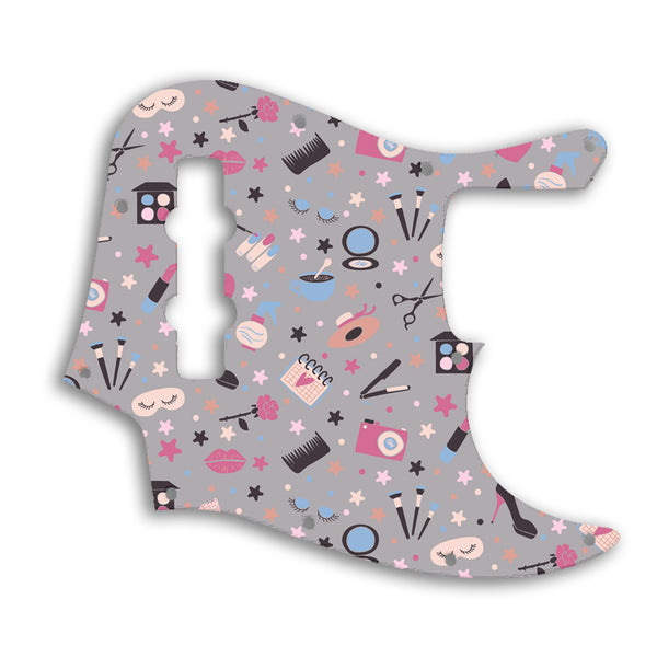 Fender Jazz Bass Mexican Custom Pickguard Scratchplate GIRLY Design