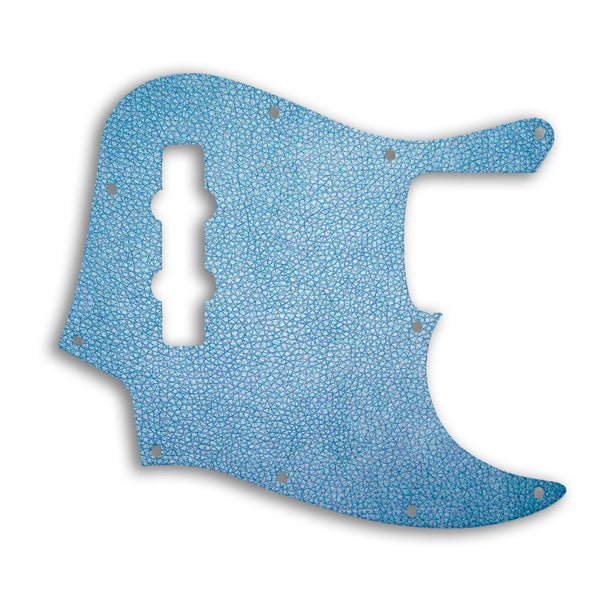 Fender Jazz Bass Mexican Custom Pickguard Scratchplate LEATHER Design