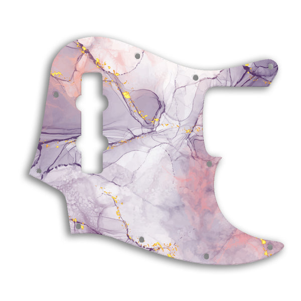 Fender Jazz Bass Mexican Custom Pickguard Scratchplate Marble Design