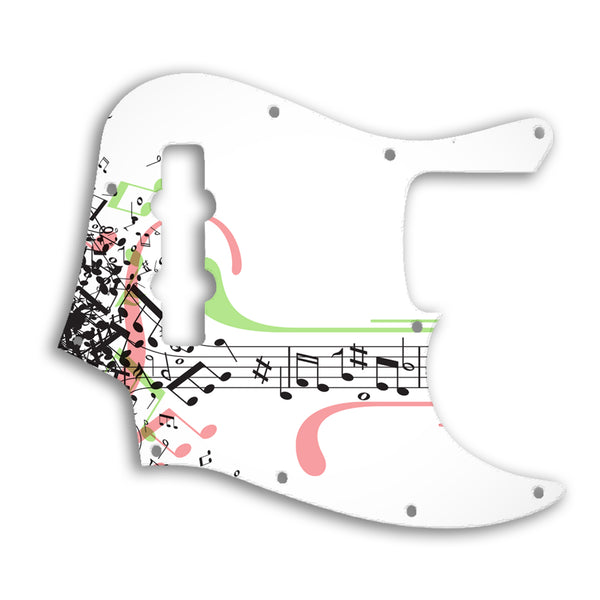 Fender Jazz Bass Mexican Custom Pickguard Scratchplate Music Design