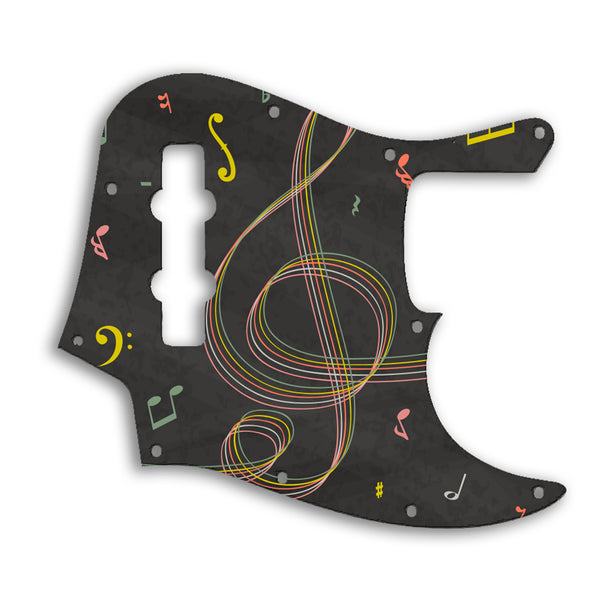 Fender Jazz Bass Mexican Custom Pickguard Scratchplate Music Design