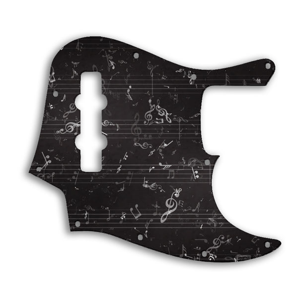 Fender Jazz Bass Mexican Custom Pickguard Scratchplate Music Design