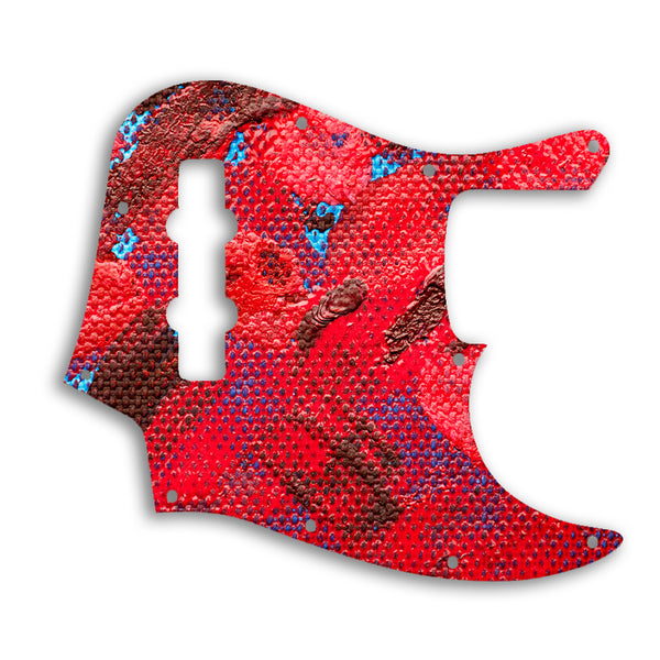 Fender Jazz Bass Mexican Custom Pickguard Scratchplate Paint Design