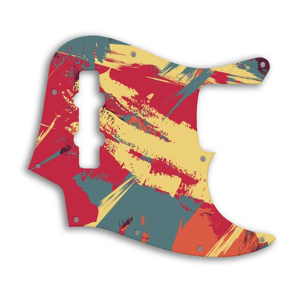 Fender Jazz Bass Mexican Custom Pickguard Scratchplate PAINT Design