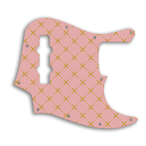 Fender Jazz Bass Mexican Custom Pickguard Scratchplate Pattern Design