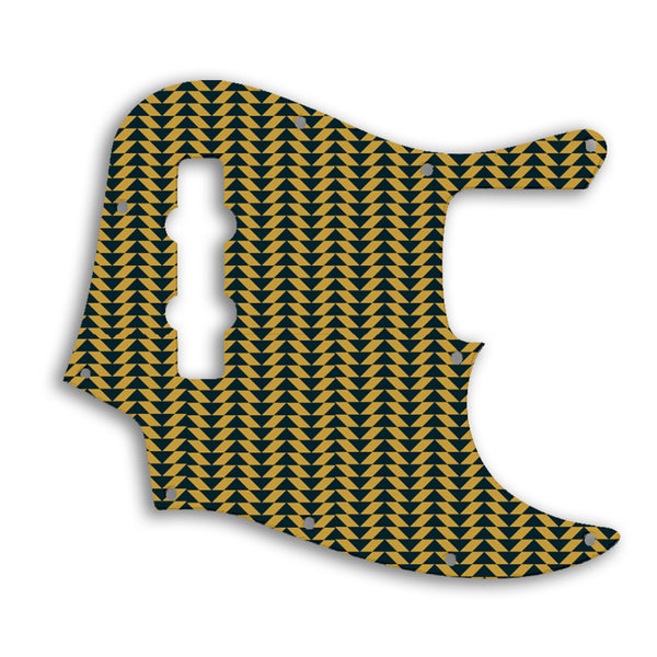 Fender Jazz Bass Mexican Custom Pickguard Scratchplate Pattern Design