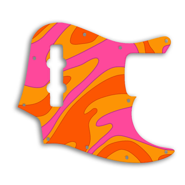 Fender Jazz Bass Mexican Custom Pickguard Scratchplate RETRO Design