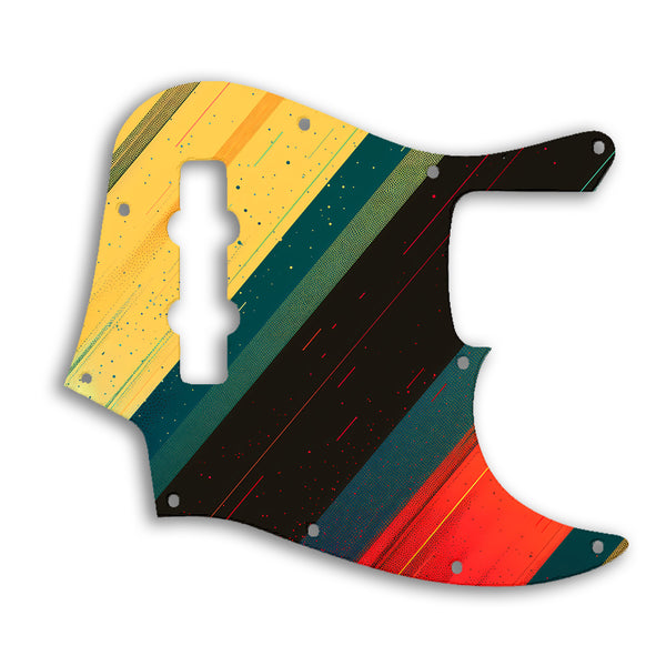 Fender Jazz Bass Mexican Custom Pickguard Scratchplate RETRO Design