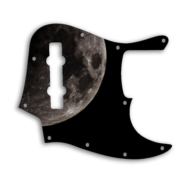 Fender Jazz Bass Mexican 5 String Custom Pickguard Scratchplate MOON Design