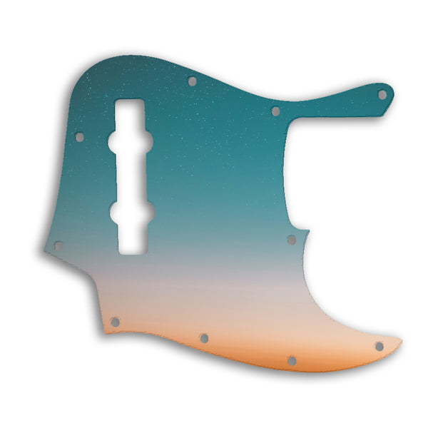 Fender Jazz Bass Mexican 5 String Custom Pickguard Scratchplate NIGHT Design