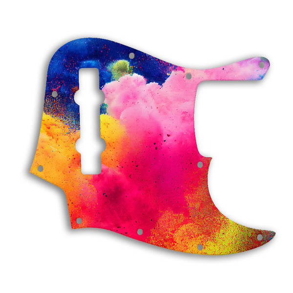 Fender Jazz Bass Mexican 5 String Custom Pickguard Scratchplate PAINT Design