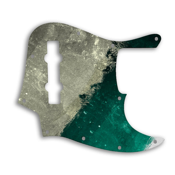 Fender Jazz Bass Mexican 5 String Custom Pickguard Scratchplate PAINT Design