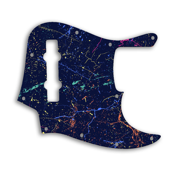 Fender Jazz Bass Mexican 5 String Custom Pickguard Scratchplate PAINT Design