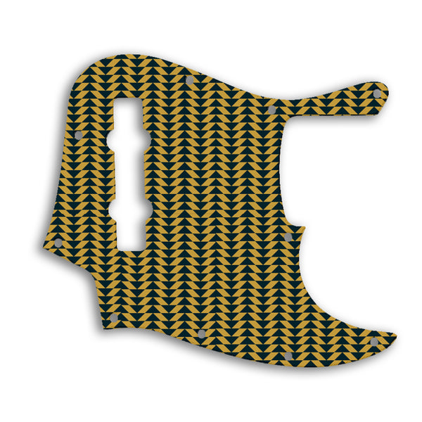 Fender Jazz Bass Mexican 5 String Custom Pickguard Scratchplate Pattern Design