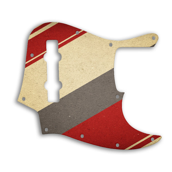 Fender Jazz Bass Mexican 5 String Custom Pickguard Scratchplate RETRO Design