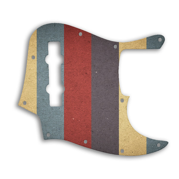 Fender Jazz Bass Mexican 5 String Custom Pickguard Scratchplate RETRO Design