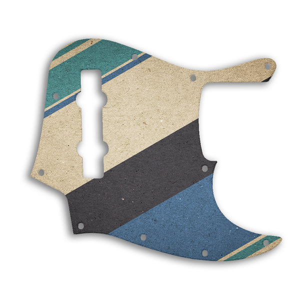 Fender Jazz Bass Mexican 5 String Custom Pickguard Scratchplate RETRO Design