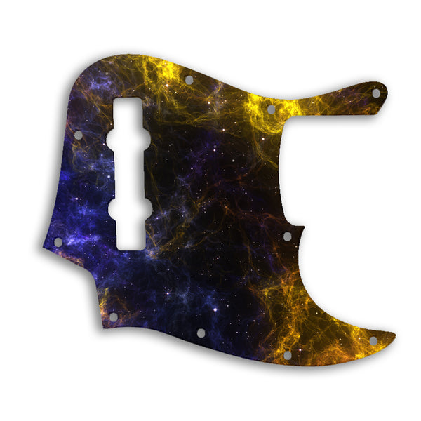 Fender Jazz Bass Mexican 5 String Custom Pickguard Scratchplate SPACE Design