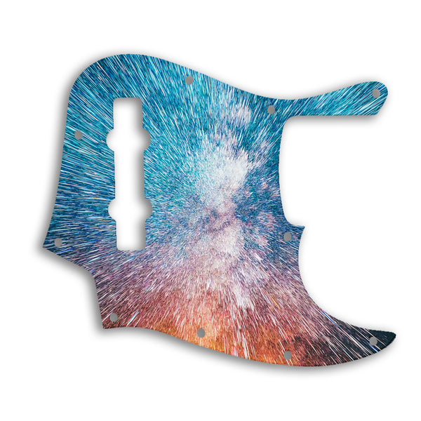 Fender Jazz Bass Mexican 5 String Custom Pickguard Scratchplate SPACE Design