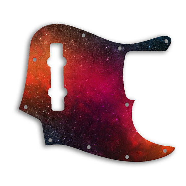 Fender Jazz Bass Mexican 5 String Custom Pickguard Scratchplate SPACE Design