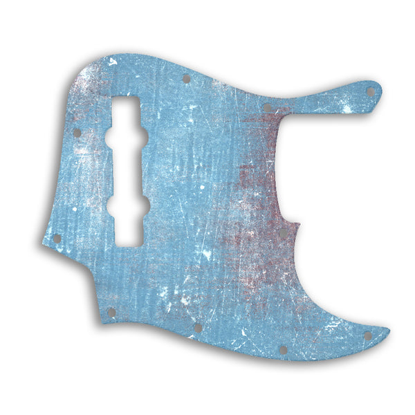 Fender Jazz Bass Mexican 5 String Custom Pickguard Scratchplate WALL Design