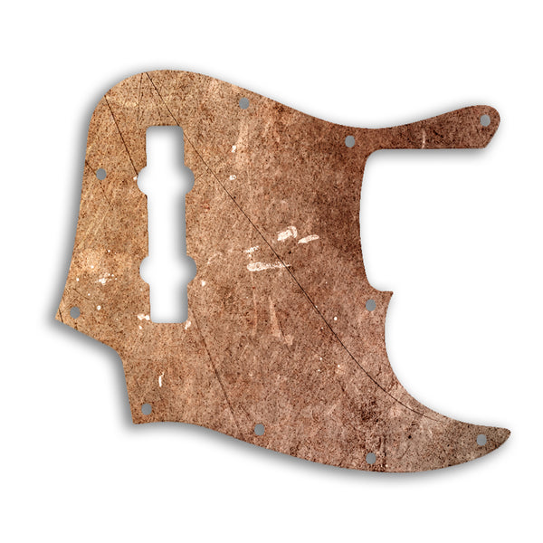 Fender Jazz Bass Mexican 5 String Custom Pickguard Scratchplate WALL Design