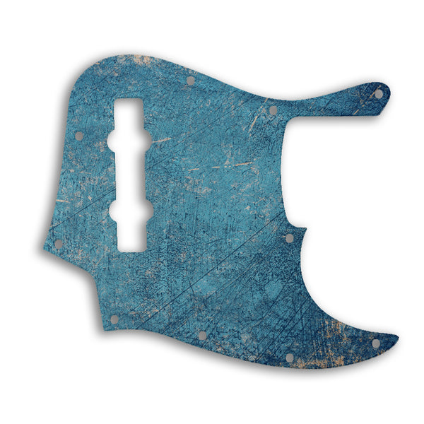 Fender Jazz Bass Mexican 5 String Custom Pickguard Scratchplate WALL Design