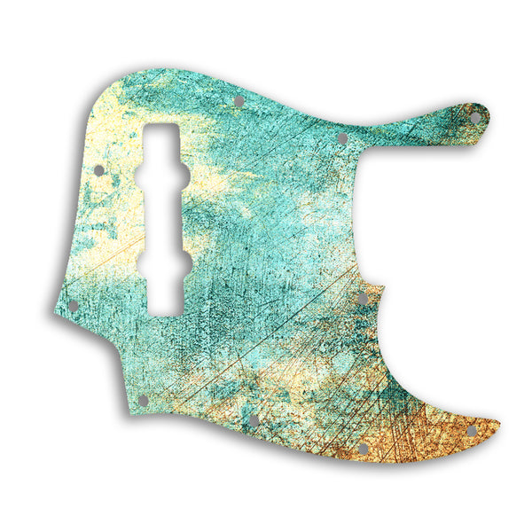 Fender Jazz Bass Mexican 5 String Custom Pickguard Scratchplate WALL Design