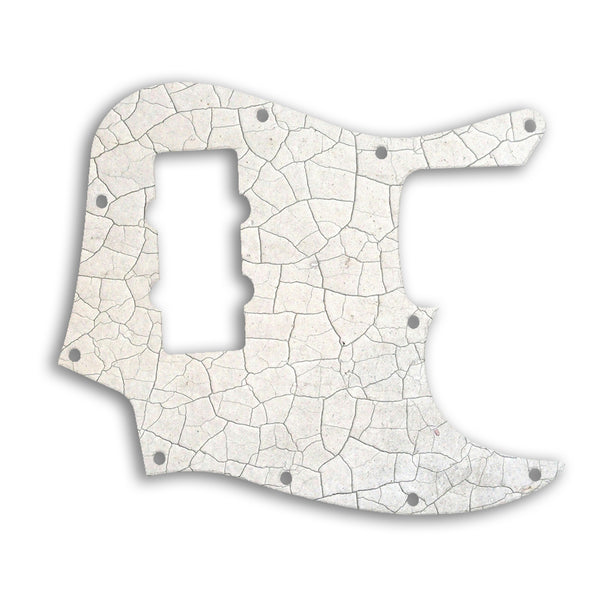 Fender Jazz Bass Modern Player 4 String Custom Pickguard Scratchplate CRACKED Design