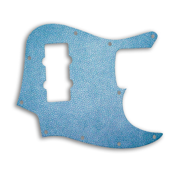 Fender Jazz Bass Modern Player 4 String Custom Pickguard Scratchplate LEATHER Design