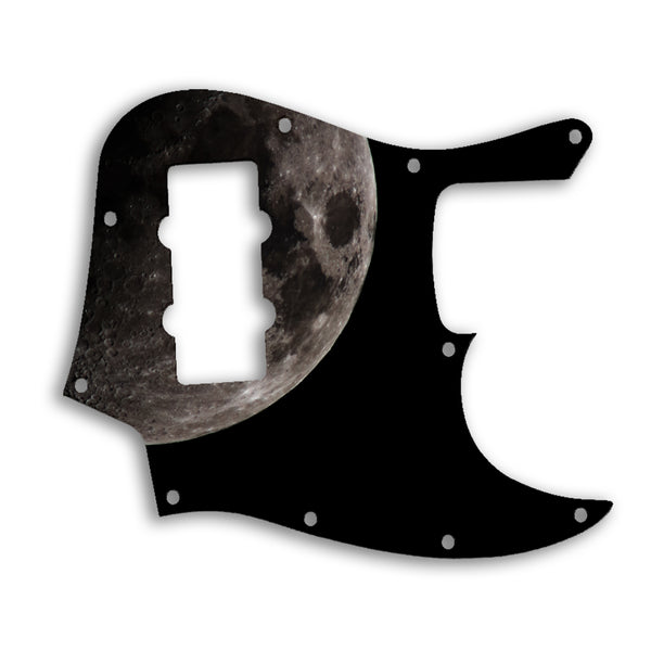 Fender Jazz Bass Modern Player 4 String Custom Pickguard Scratchplate MOON Design