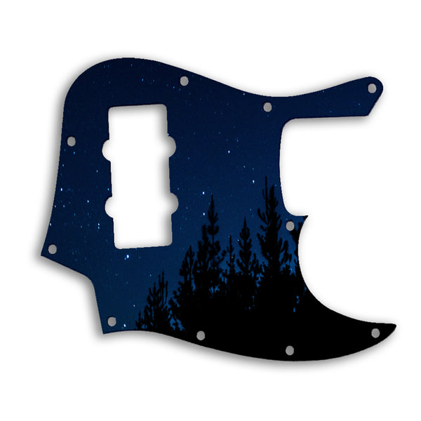 Fender Jazz Bass Modern Player 4 String Custom Pickguard Scratchplate NIGHT Design