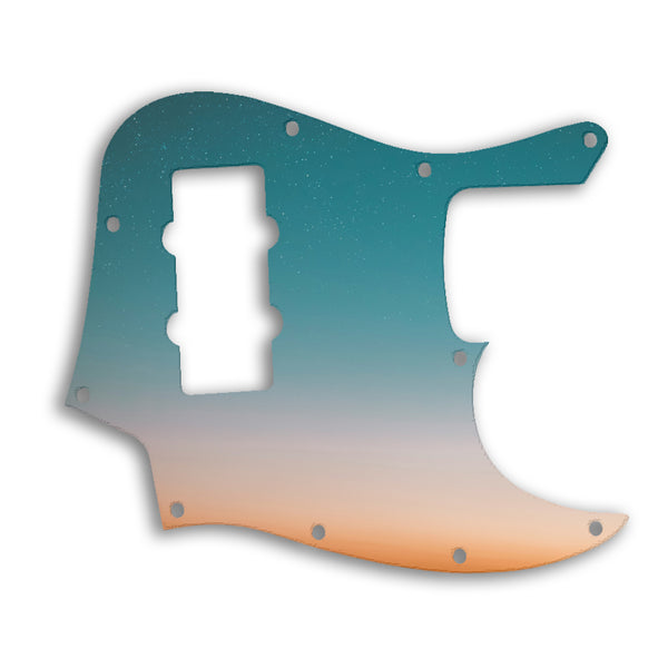 Fender Jazz Bass Modern Player 4 String Custom Pickguard Scratchplate NIGHT Design