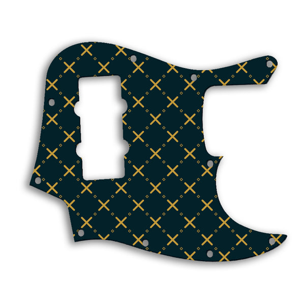 Fender Jazz Bass Modern Player 4 String Custom Pickguard Scratchplate Pattern Design