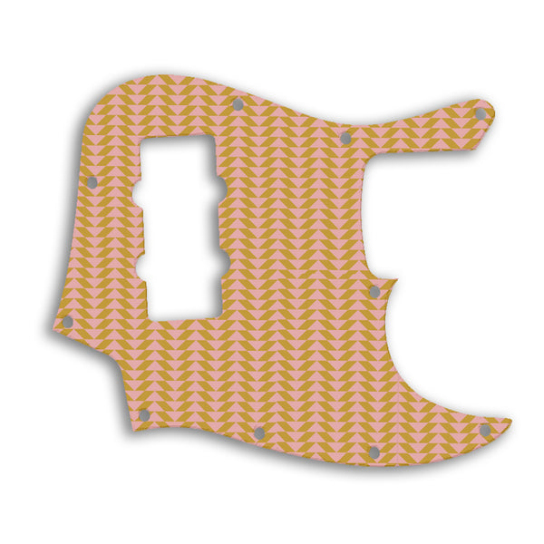 Fender Jazz Bass Modern Player 4 String Custom Pickguard Scratchplate Pattern Design