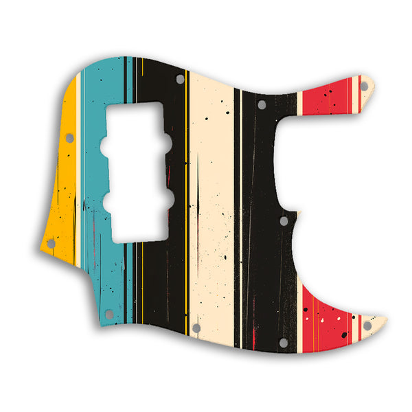 Fender Jazz Bass Modern Player 4 String Custom Pickguard Scratchplate RETRO Design