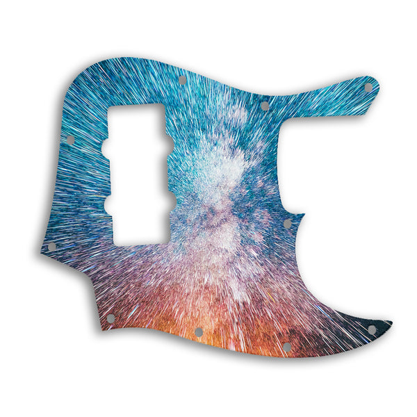 Fender Jazz Bass Modern Player 4 String Custom Pickguard Scratchplate SPACE Design