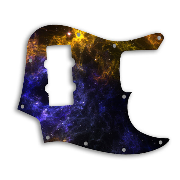 Fender Jazz Bass Modern Player 4 String Custom Pickguard Scratchplate SPACE Design