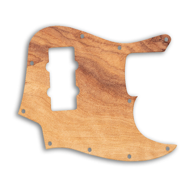 Fender Jazz Bass Modern Player 4 String Custom Pickguard Scratchplate Wood Design