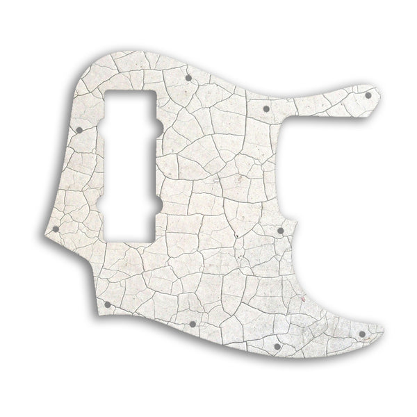 Fender Jazz Bass Modern Player 5 String Custom Pickguard Scratchplate CRACKED Design