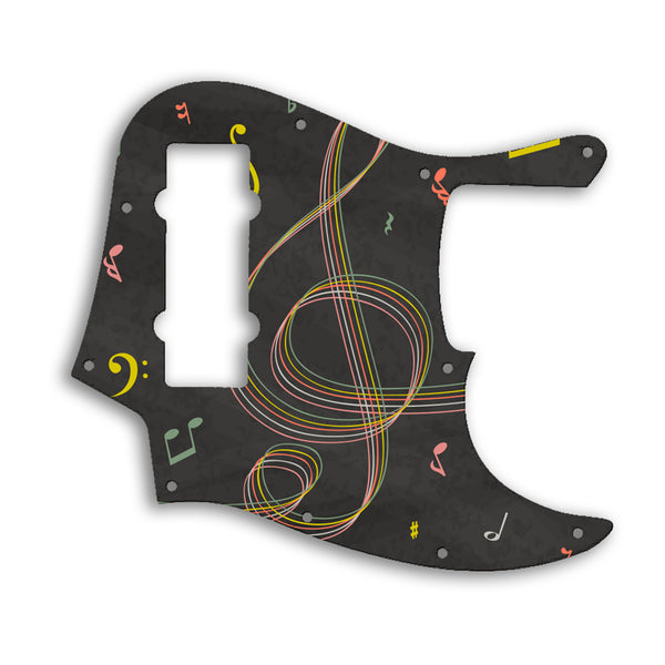 Fender Jazz Bass Modern Player 5 String Custom Pickguard Scratchplate Music Design